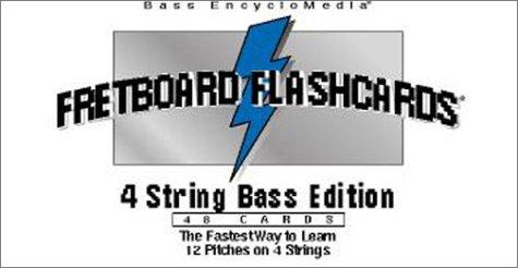 Cover for Fretboard Flashcards: 4 String Bass Edition 