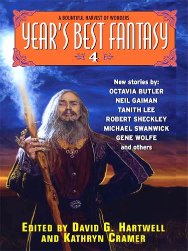 Cover for Year's Best Fantasy 4