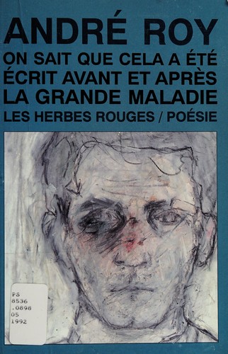 Cover for On sait que cela a été écrit avant et après la grande maladie