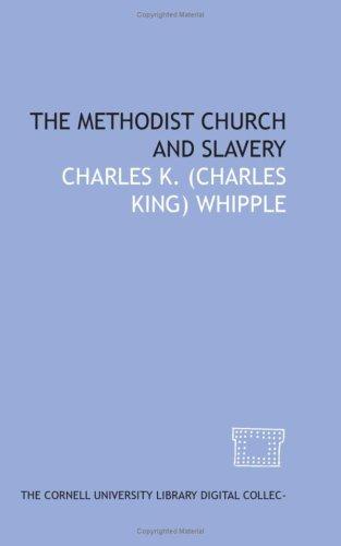 Cover for The Methodist Church and slavery