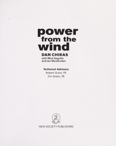 Cover for Power from the wind