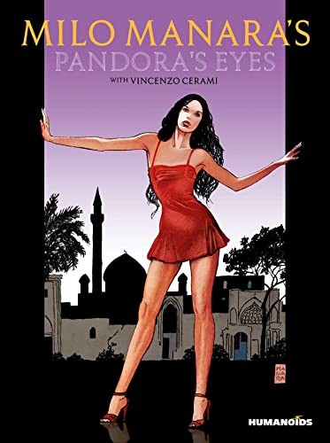 Cover for Milo Manara's Pandora's Eyes