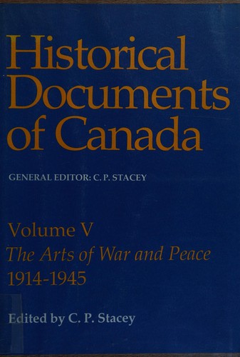 Cover for The arts of war and peace, 1914-1945