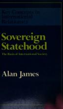 Cover for Sovereign statehood