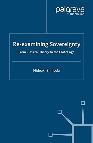Cover for Re-examining Sovereignty