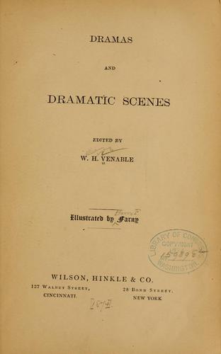 Cover for Dramas and dramatic scenes