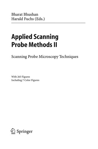 Cover for Applied scanning probe methods II