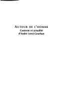 Cover for Autour de l'homme