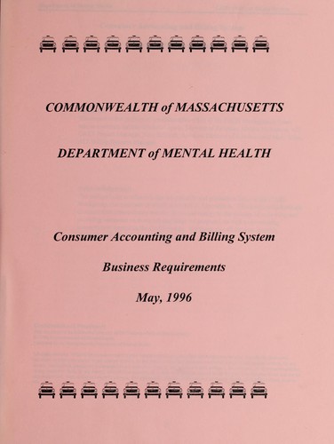Cover for Consumer accounting and billing system business requirements