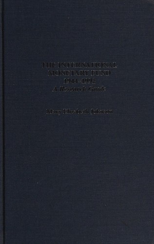 Cover for The International Monetary Fund, 1944-1992