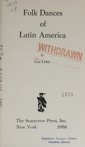 Cover for Folk dances of Latin America