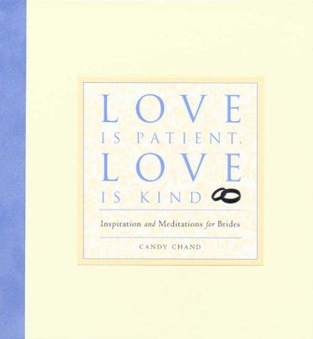 Cover for Love is patient, love is kind