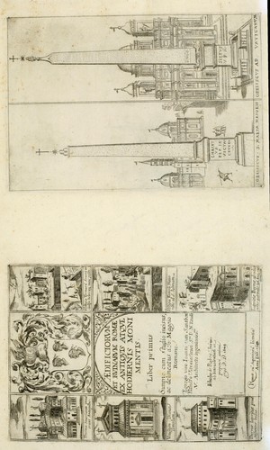 Cover for Aedificiorum et ruinarum Romae ex antiquis atque hodiernis monimentis liber primus[-seco[n]dus]