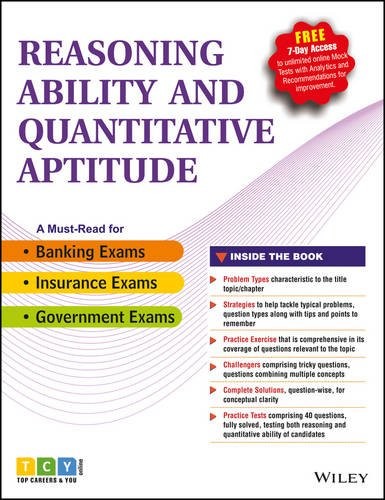 Cover for Wiley's Reasoning Ability and Quantitative Aptitude