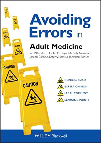 Cover for Avoiding errors in adult medicine