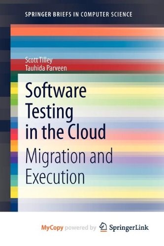 Cover for Software Testing in the Cloud