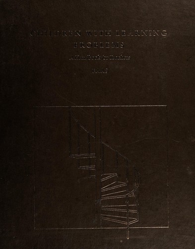 Cover for Children with learning problems