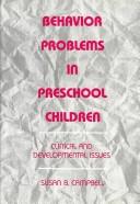 Cover for Behavior problems in preschool children
