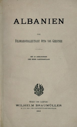 Cover for Albanien