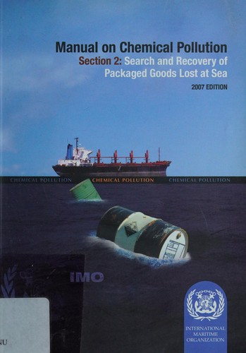 Cover for Manual on chemical pollution