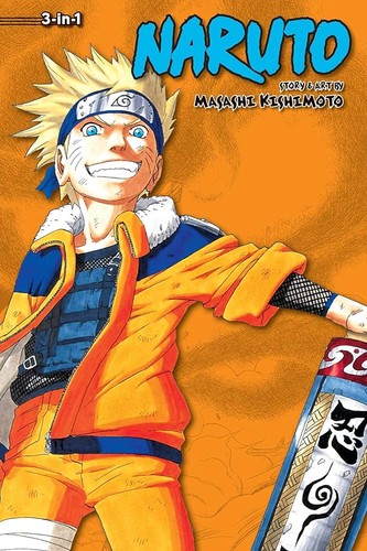 Cover for Naruto 3-in-1