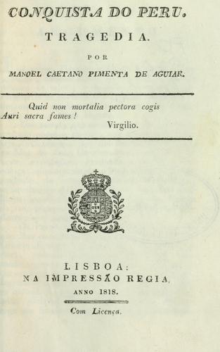 Cover for Conquista do Peru