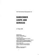 Cover for 2nd International Symposium on Subscriber Loops and Services, 3-7 May 1976