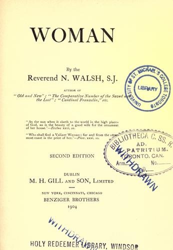 Cover for Woman