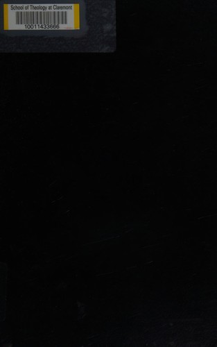 Cover for An Ecology of the Spirit