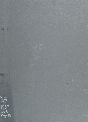 Cover for Guide to Canadian ministries since Confederation, July 1, 1867-January 1, 1957