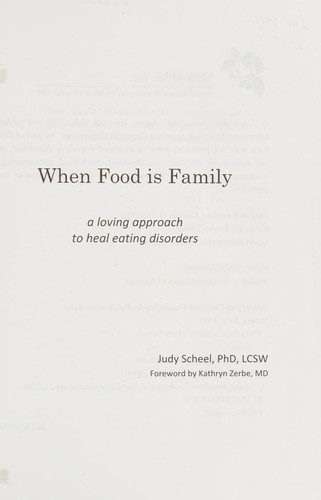 Cover for When food is family