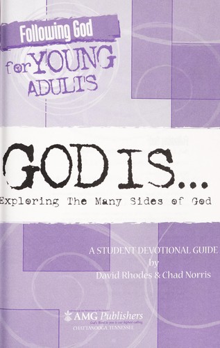 Cover for God is--