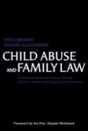 Cover for Child abuse and family law