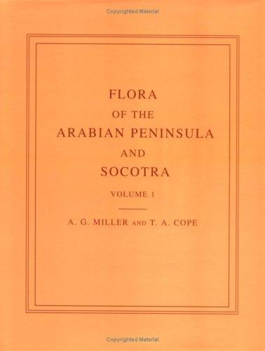 Cover for Flora of the Arabian Peninsula and Socotra