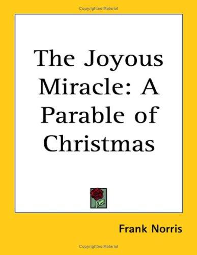 Cover for The Joyous Miracle