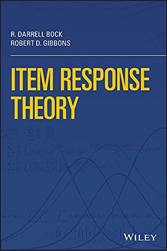 Cover for Item Response Theory