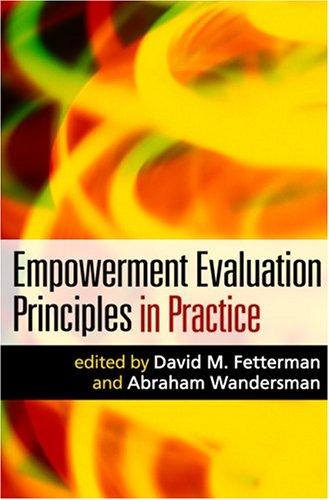 Cover for Empowerment Evaluation Principles in Practice