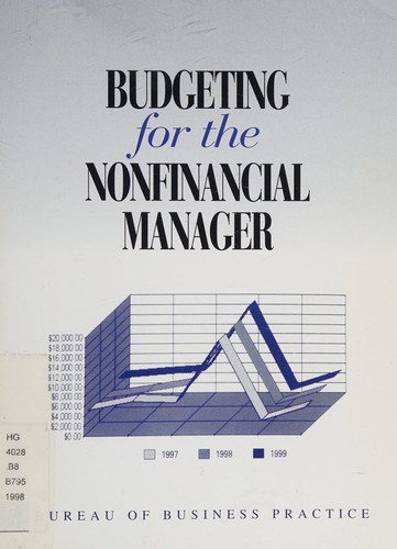 Cover for Budgeting for the nonfinancial manager.