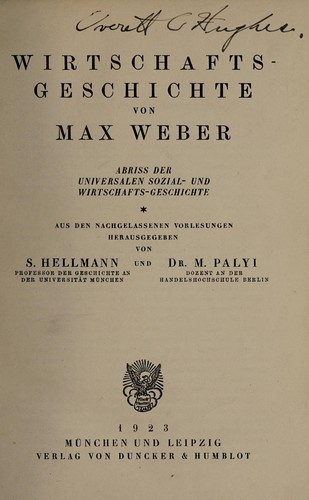 Cover for Wirtschaftsgeschichte