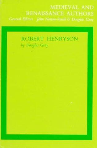 Cover for Robert Henryson