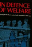 Cover for In defence of welfare