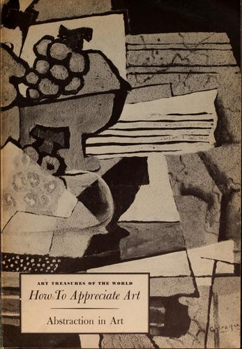 Cover for Abstraction in art