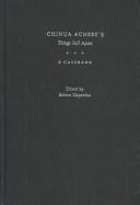 Cover for Chinua Achebe's Things fall apart