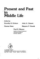 Cover for Present and past in middle life
