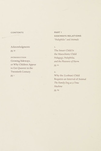 Cover for Queer Child, or Growing Sideways in the Twentieth Century