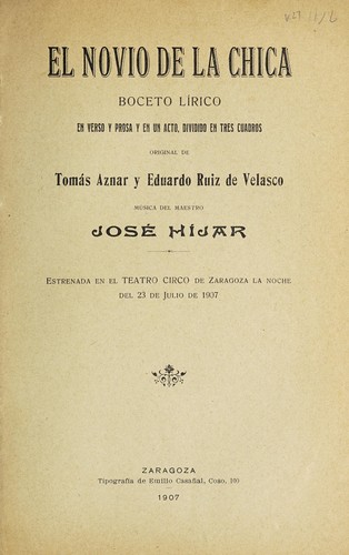 Cover for El novio de la chica