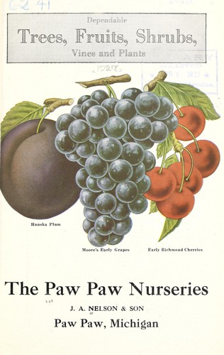 Cover for Dependable trees, fruits, shrubs, vines and plants