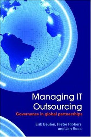 Cover for Managing it outsourcing
