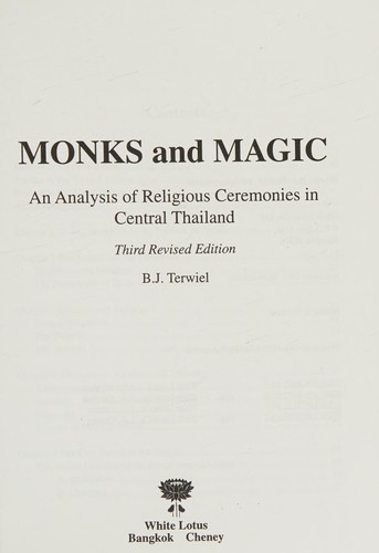 Cover for Monks and Magic