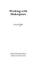 Cover for Working with Shakespeare